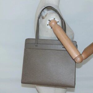 LOUIS VUITTON Epi Croisette PM Tote Bag Lilac M5249B LV Auth BA5006